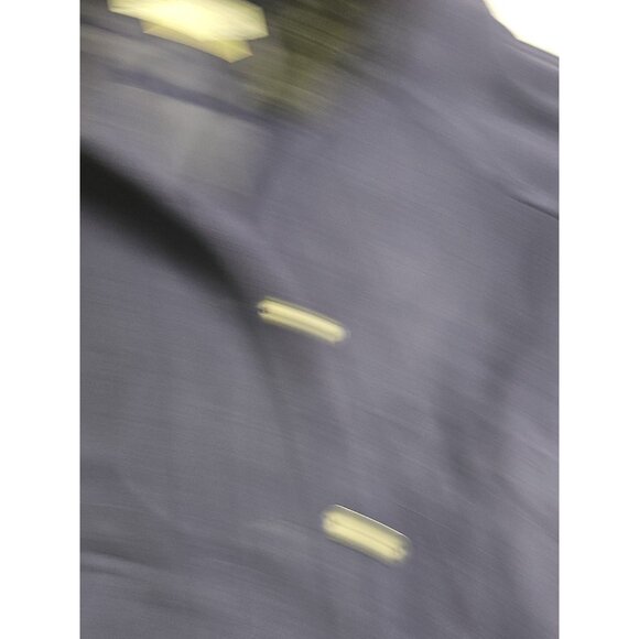 Vintage LL Bean Womans Coat Purple XL  Wool Alpaca Hooded Maxi Coat Fur Trim - Picture 6 of 7